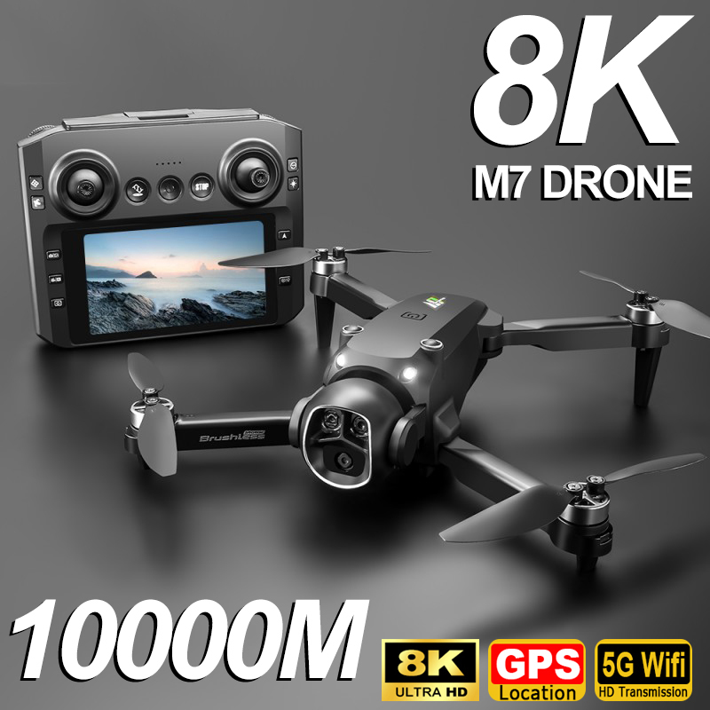 Diy Drone Electronics - M7 GPS Drone 8K Aerial HD