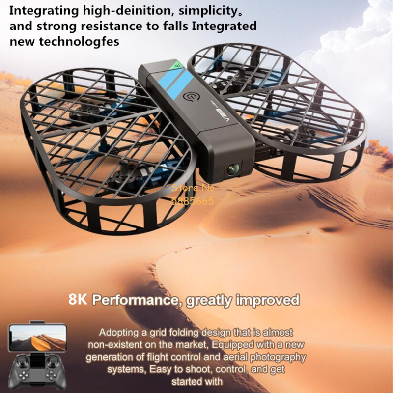 Diy Drone Electronics - 8K HD Camera 360° Protection Optical
