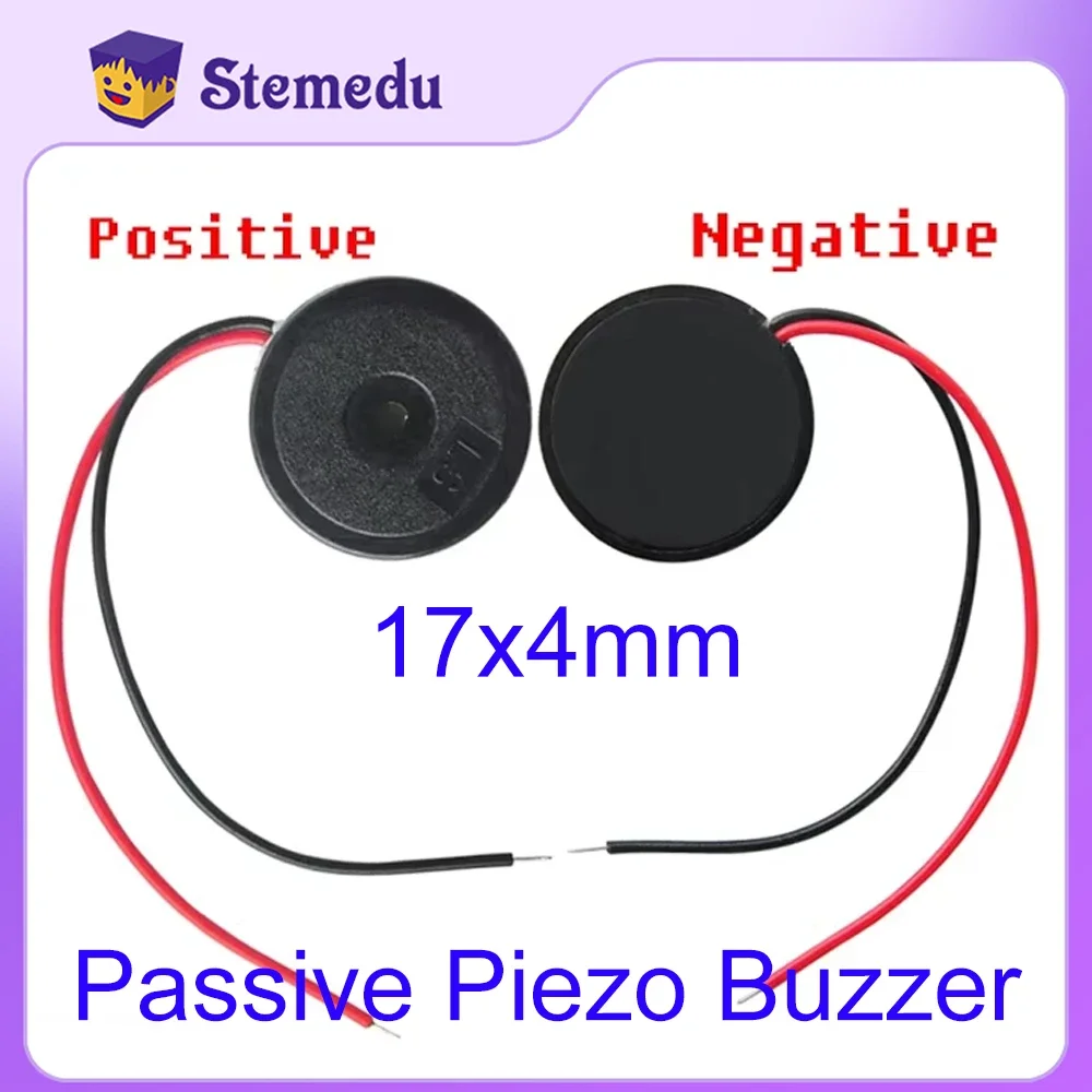 Diy Electronics Music - 1710 Passive Piezo Buzzer Electronic Sounder