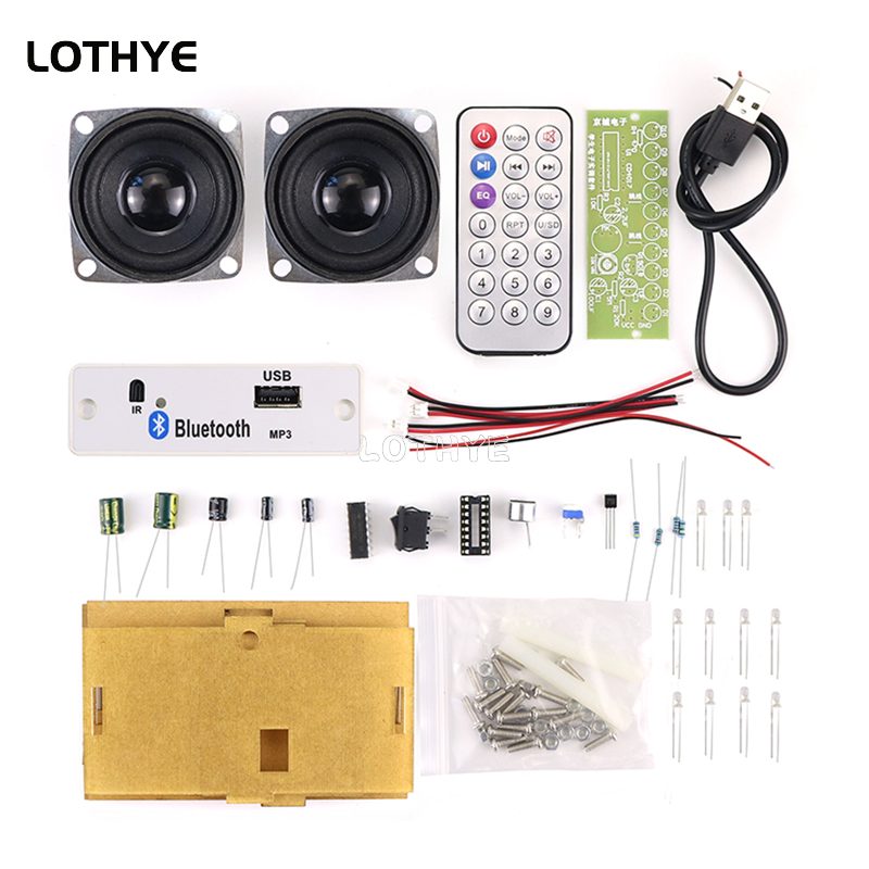 Diy Electronics Music - Mini Amplifier Audio Bluetooth 3W*2 Speaker