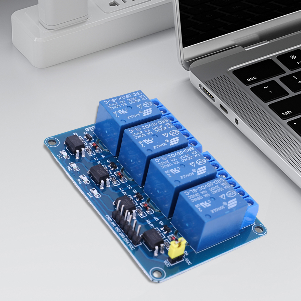 5V 12V 4 Channel Relay Board w - Relay Module 5V recension och pris