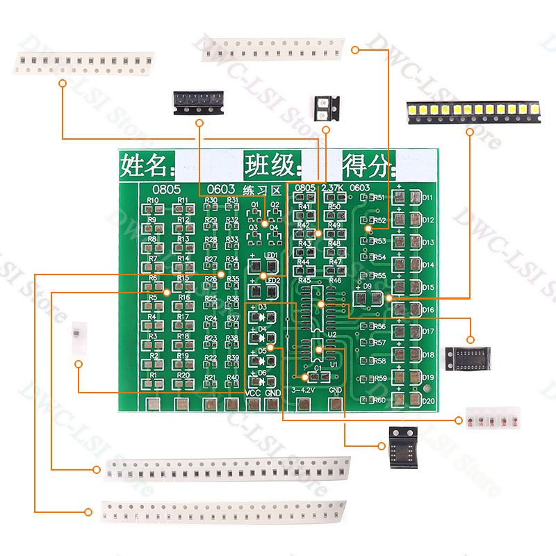 Class Kit Patch Components Wel - Pcb Etching Kit recension och pris