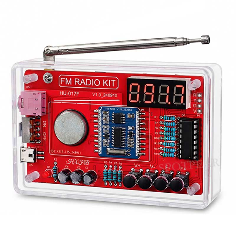 FM Radio DIY Electronic Kit So - Interesting Diy Electronics Projects recension och pris