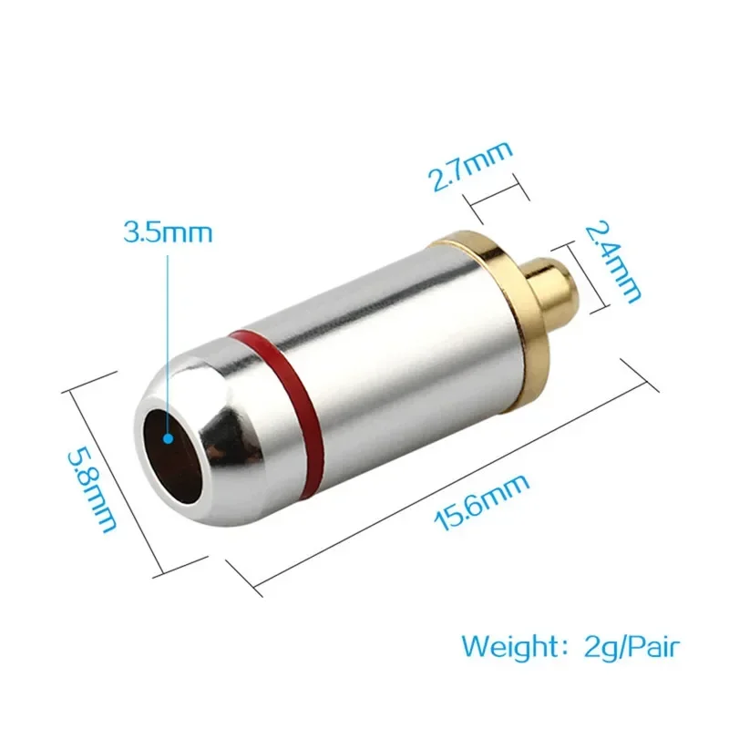 Audio Jacks MMCX Connector Ear - Diy Electronics Music recension och pris