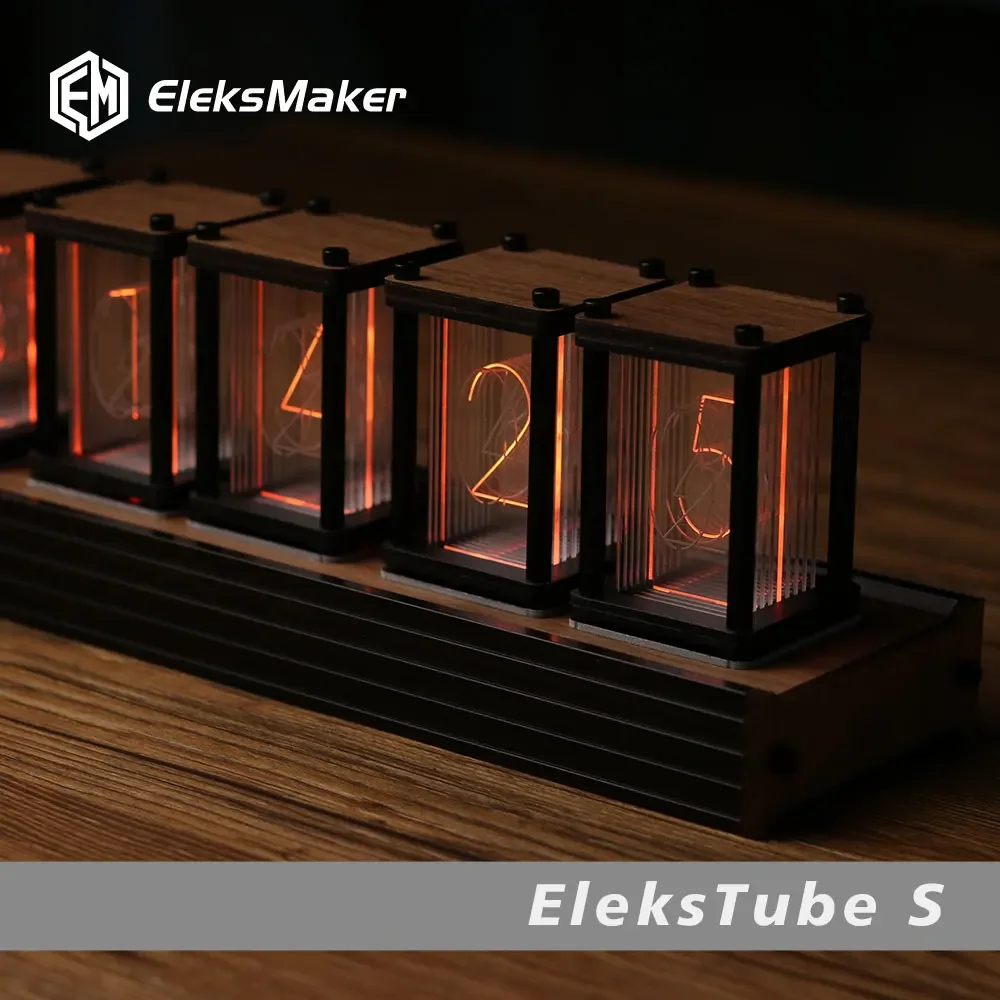 RGB Nixie Tube Clock DIY Table - Diy Electronics Gift Ideas recension och pris