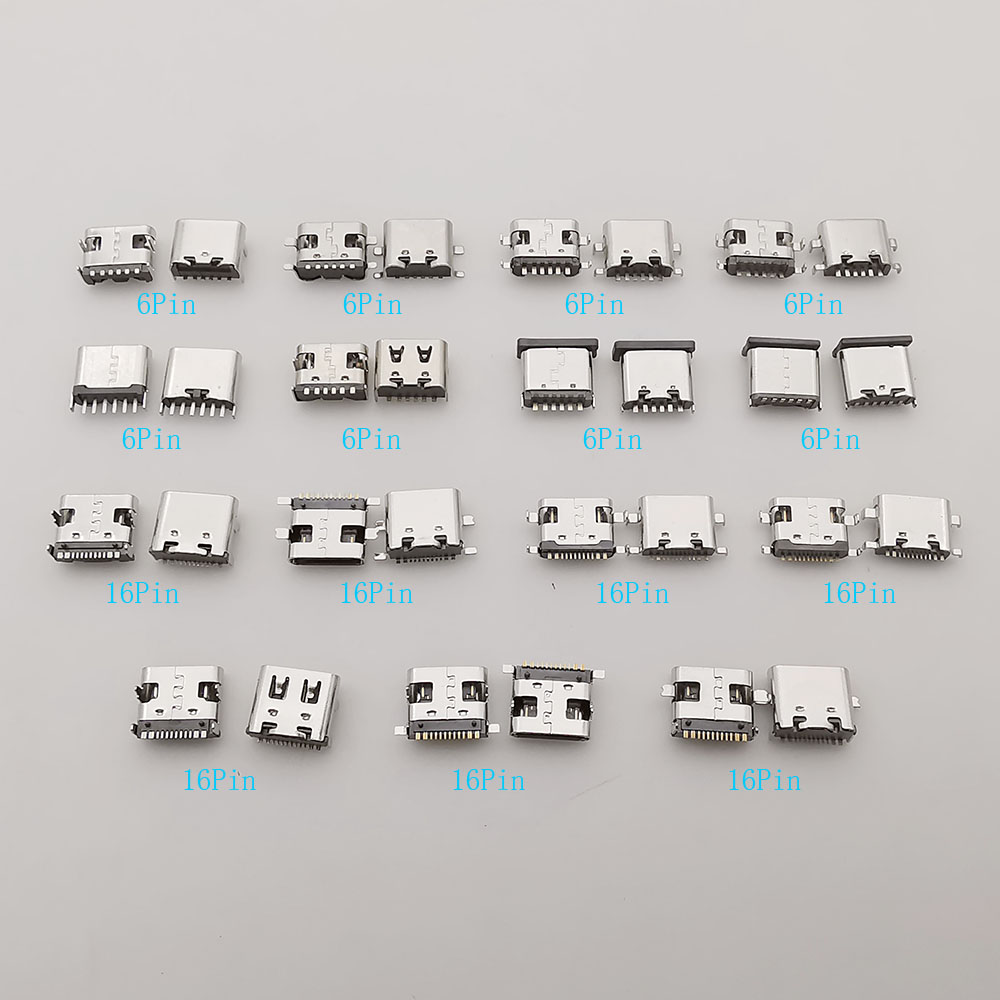 15Models/Box Type C USB-C JACK - Smd Solder Paste recension och pris