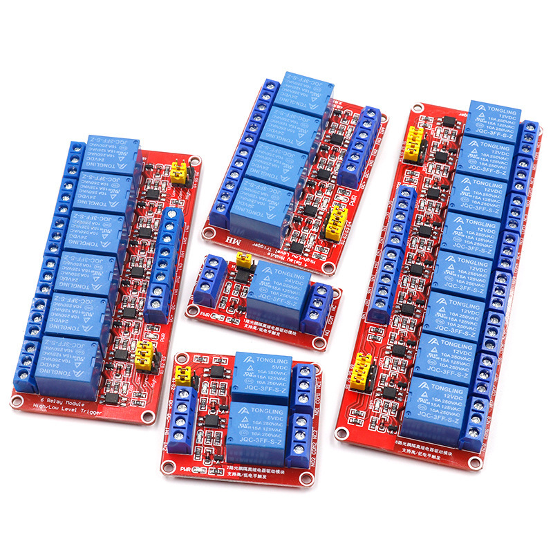 1/2/4/8-channel 5v/12v/24v Rel - Relay Module 5V recension och pris