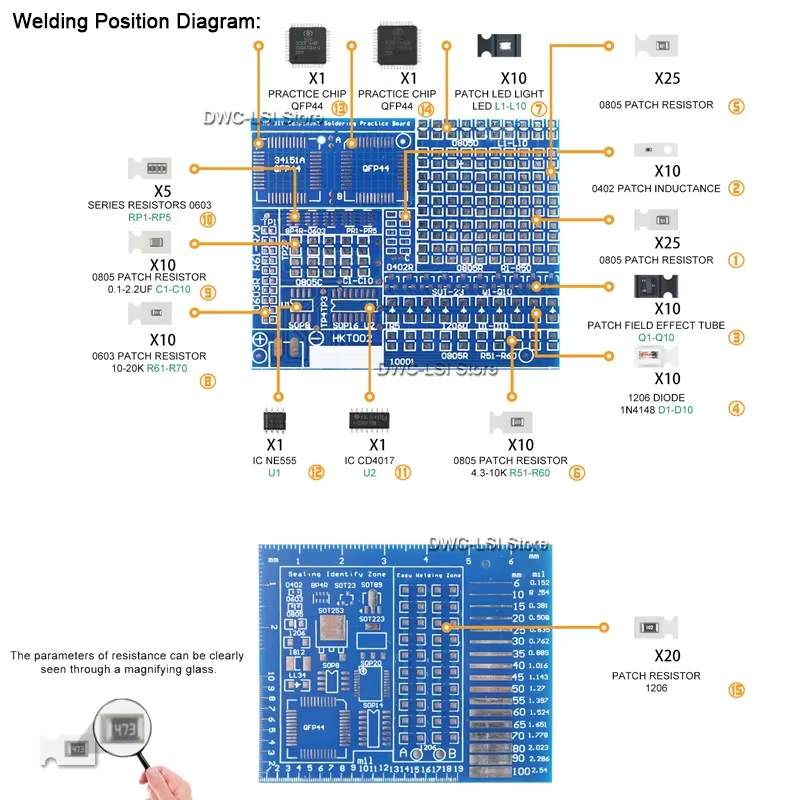02 Patch Components Electronic - Pcb Etching Kit recension och pris