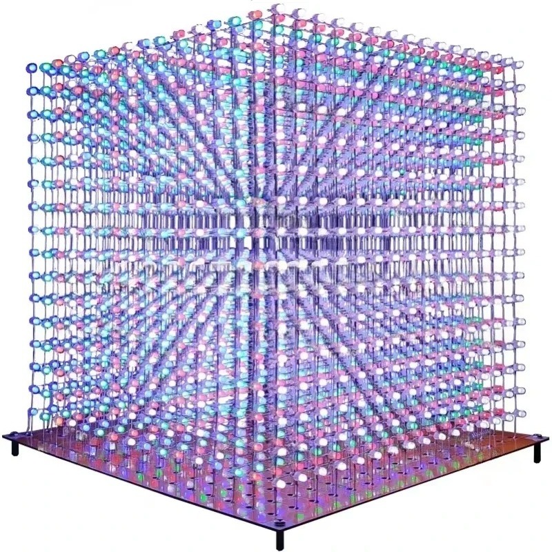 3 D16mini Light Cube Kit 16x16 - Diy Electronics Parts recension och pris