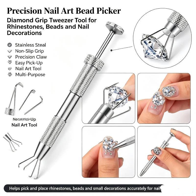4 Jaw Holder Tweezers Piercing - Ic Chip Puller recension och pris