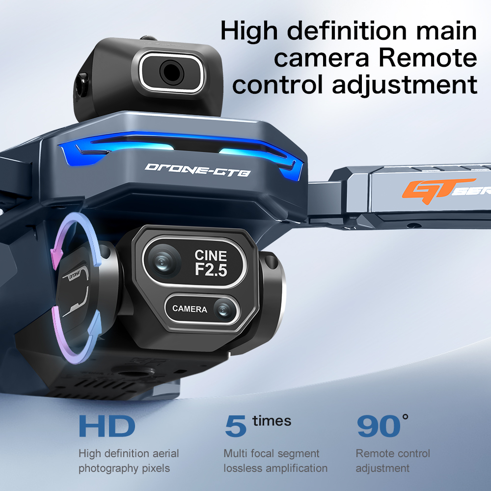 NEW GT8 HD RC Drone 4K Profess - Diy Drone Electronics recension och pris