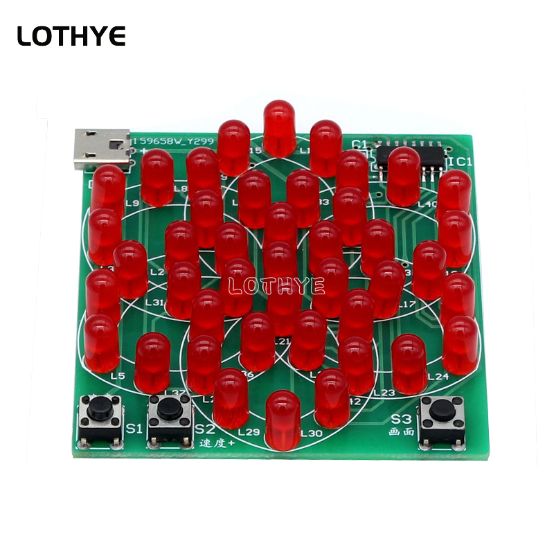 43 LED Multi Style Pattern Ele - Diy Electronics Parts recension och pris