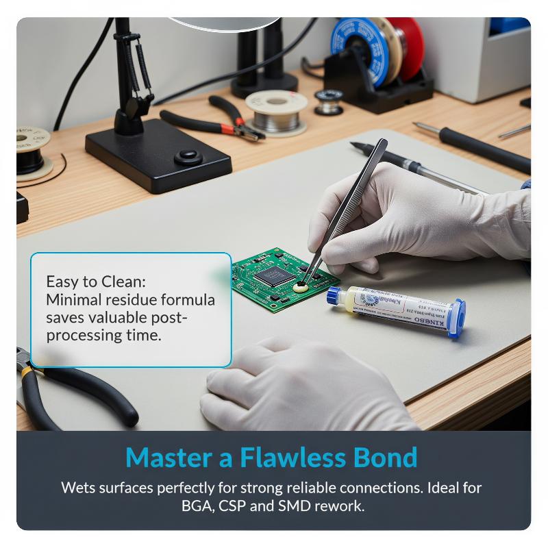 No-Clean RMA-218 Soldering Flu - Diy Electronics Flux recension och pris