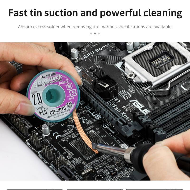 Original Goot Desoldering Sold - Smd Solder Paste recension och pris