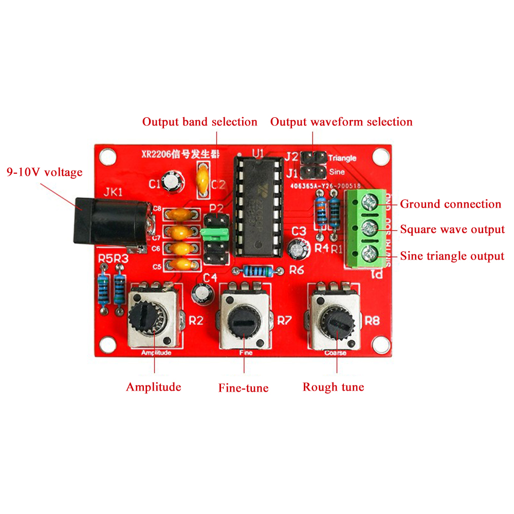 DIY XR2206 Multi-Band Signal G - Pcb Etching Kit recension och pris