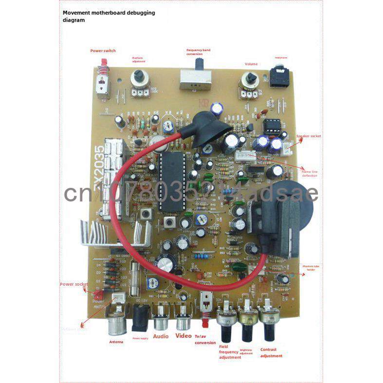 5.5 Inch Black & White TV Main - Diy Electronics Parts recension och pris