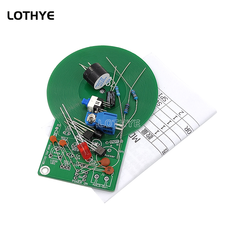 DC 3V-5V Metal Detector Kit DI - Diy Electronics Parts recension och pris