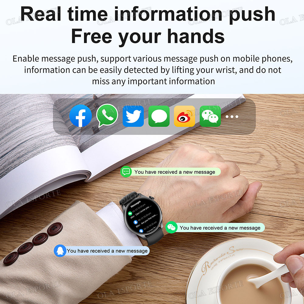 New SmartWatch for Men Women B - Diy Electronics Music recension och pris