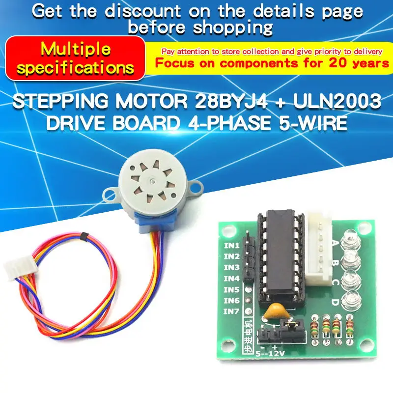 1PCS 28BYJ4 Stepper Motor ULN2 - Stepper Motor 28Byj recension och pris