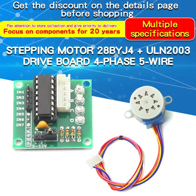 1PCS 28BYJ4 Stepper Motor ULN2 - Stepper Motor 28Byj recension och pris