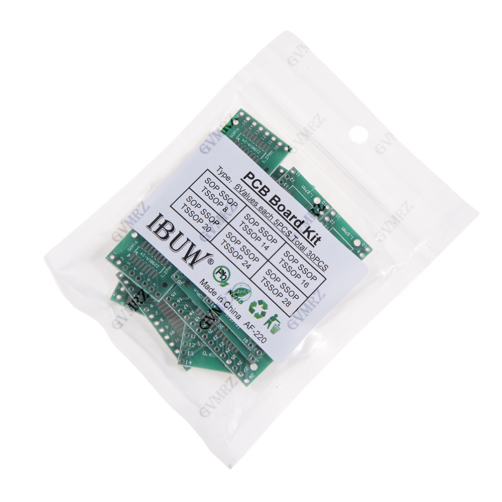 30PCS 6Values SOP SSOP TSSOP P - Pcb Etching Kit recension och pris
