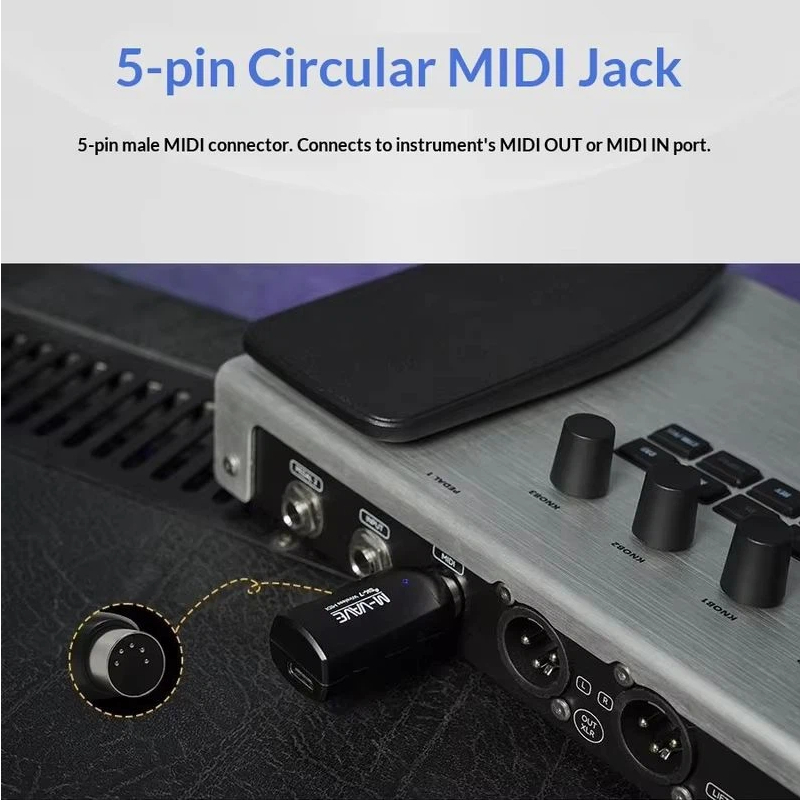M Vave Sk7 Wireless Midi Adapt - Diy Electronics Music recension och pris