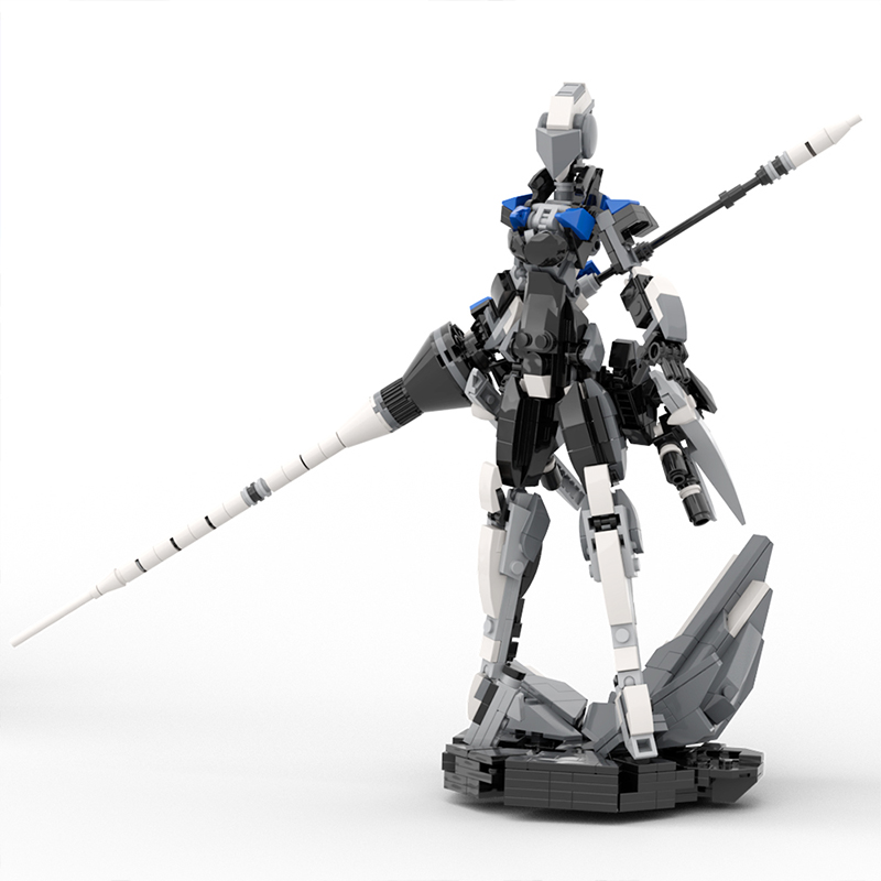 MOC Mech Female Robot Lancer V - Diy Electronics Pdf recension och pris