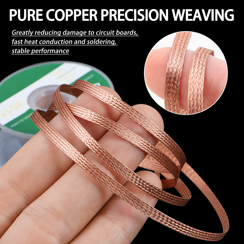 Desoldering Wick Braid 1/2/5pc - Diy Electronics Flux recension och pris