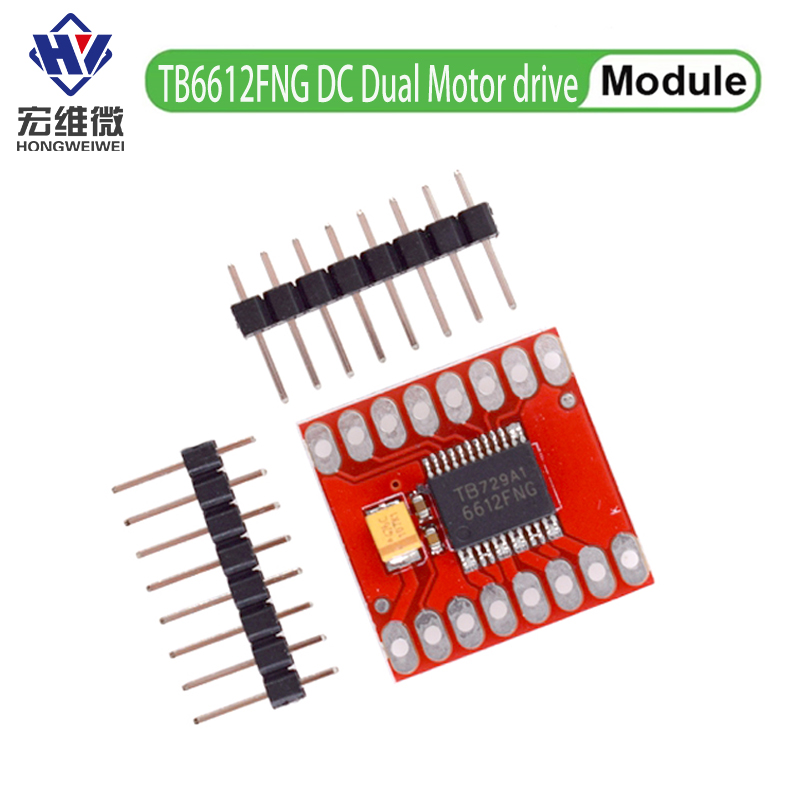 TB6612 Dual Motor Driver 1A TB - L298N Motor Driver recension och pris